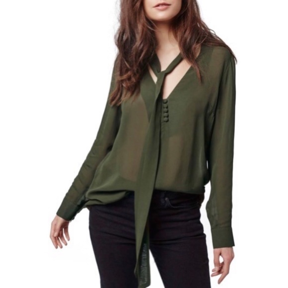Topshop Tops - TOPSHOP TIE NECK BLOUSE ♥️IN STORES♥️